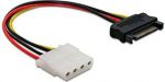 . Delock SATA zasilający (M)->MOLEX(F) 15CM 60115