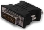 . Adapter AV Savio DVI na VGA (M/F) Czarny (cl-25)