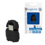 . Adapter LogiLink micro USB -> USB OTG AA0062 czarny